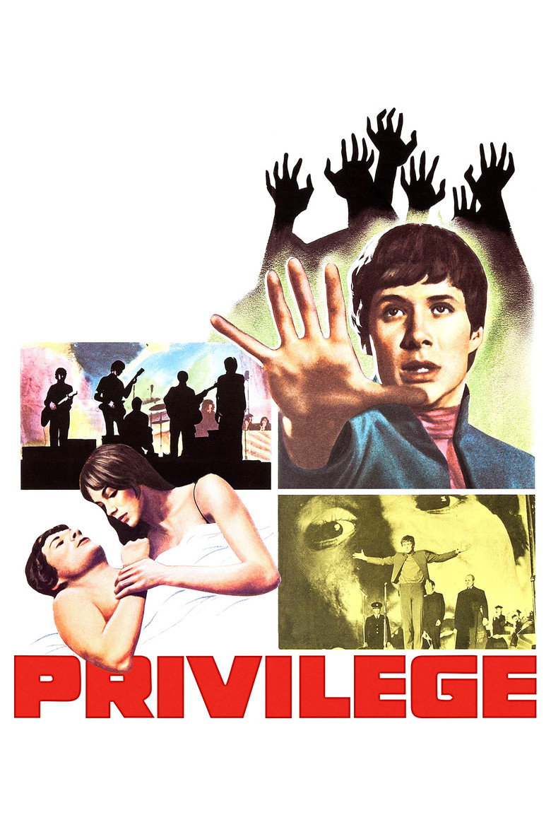Privilege (1967) - film poster, directed by Peter Watkins