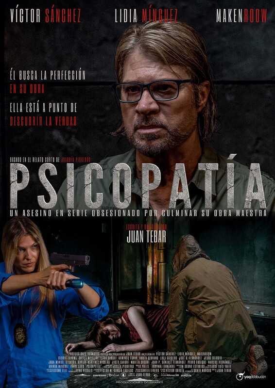 Psicopatia (2026) - film poster, directed by Juan Tebar