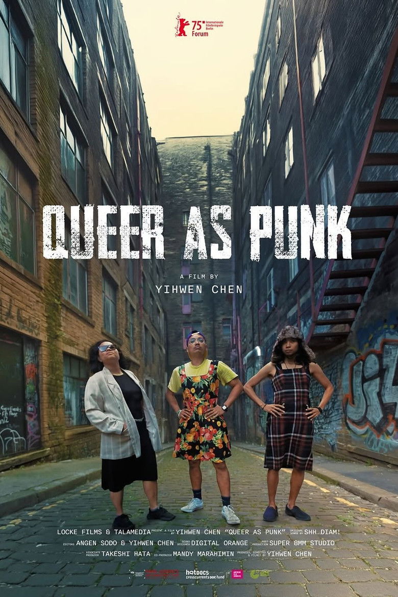 Queer as Punk (2025) — film poster, directed by Yihwen Chen