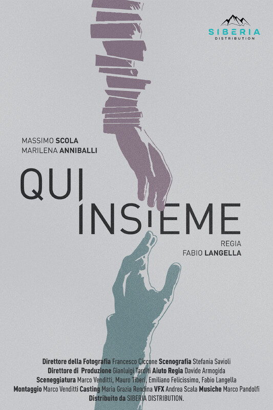 QUI INSIEME  (2025) - film poster, directed by Fabio Langella