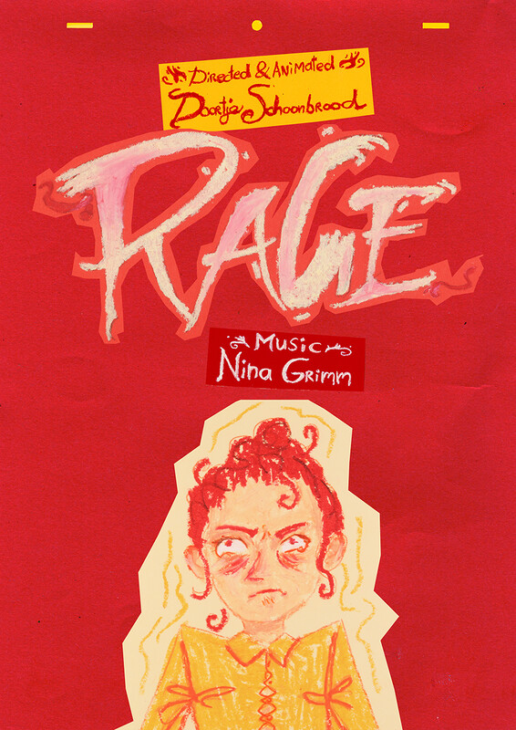 RAGE (2025) - film poster, directed by Doortje Schoonbrood