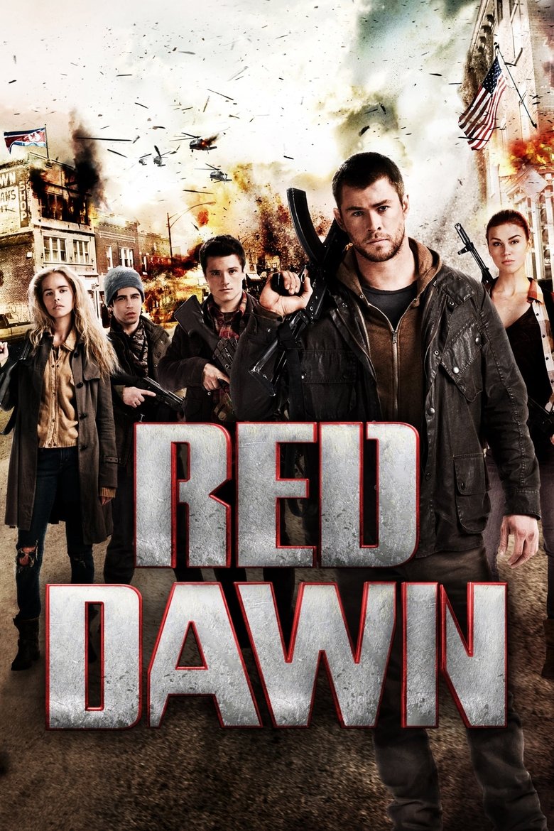 Red Dawn (2012) - film poster, directed by Dan Bradley