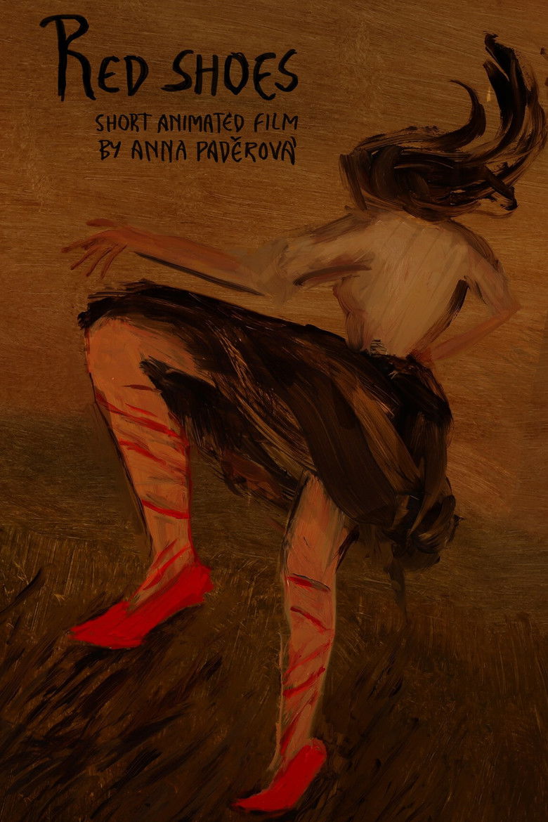 Red Shoes (2021) - film poster, directed by Anna Podskalská
