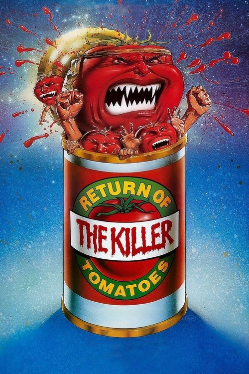 Return of the Killer Tomatoes! (1988) — film poster, directed by John De Bello