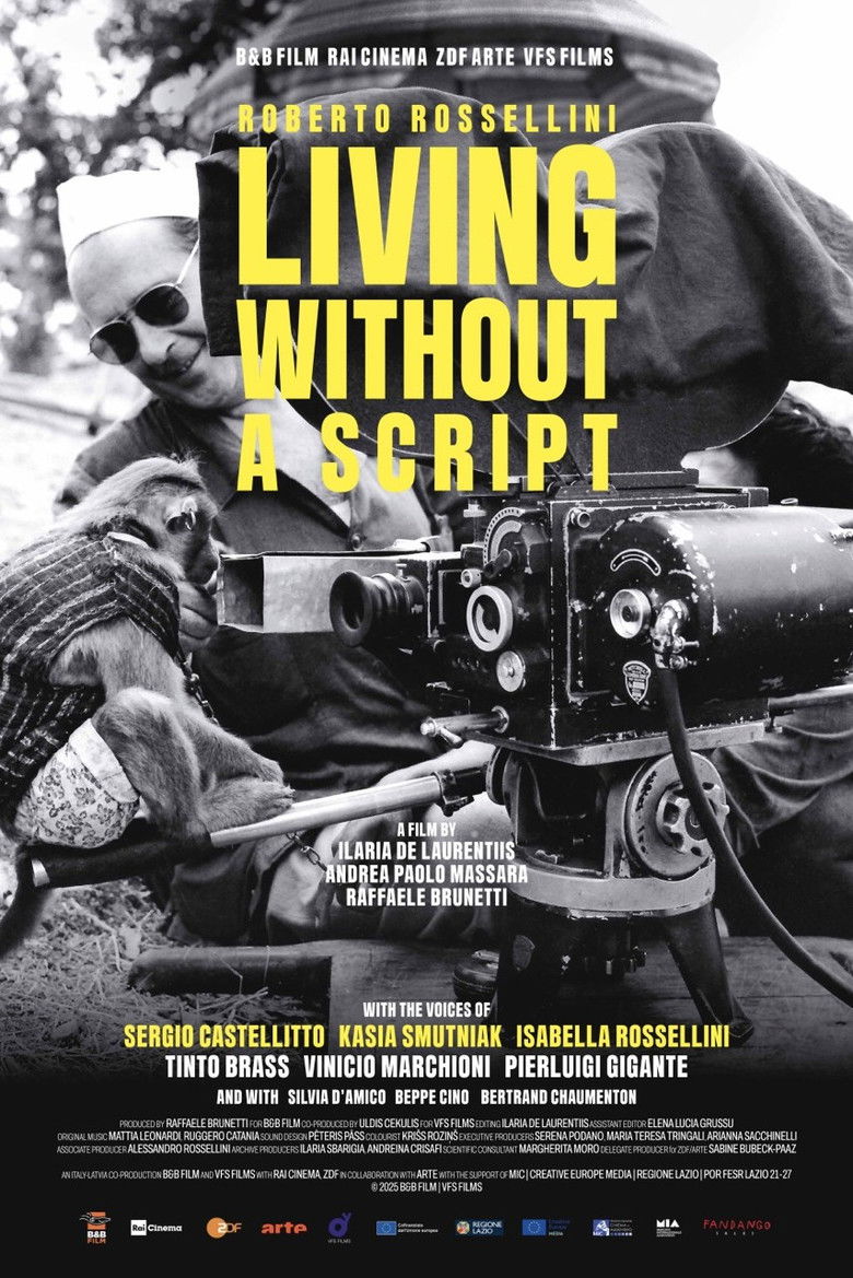 Roberto Rossellini - Più di una vita (2025) — film poster, directed by Ilaria De Laurentiis