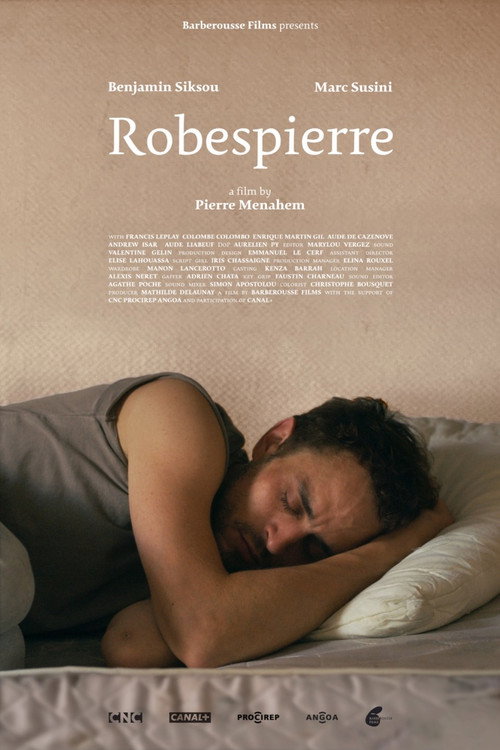 Robespierre (2024) - film poster, directed by Pierre Menahem