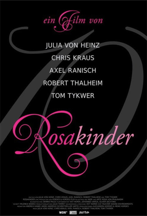 Rosakinder (2012) — film poster, directed by Tom Tykwer