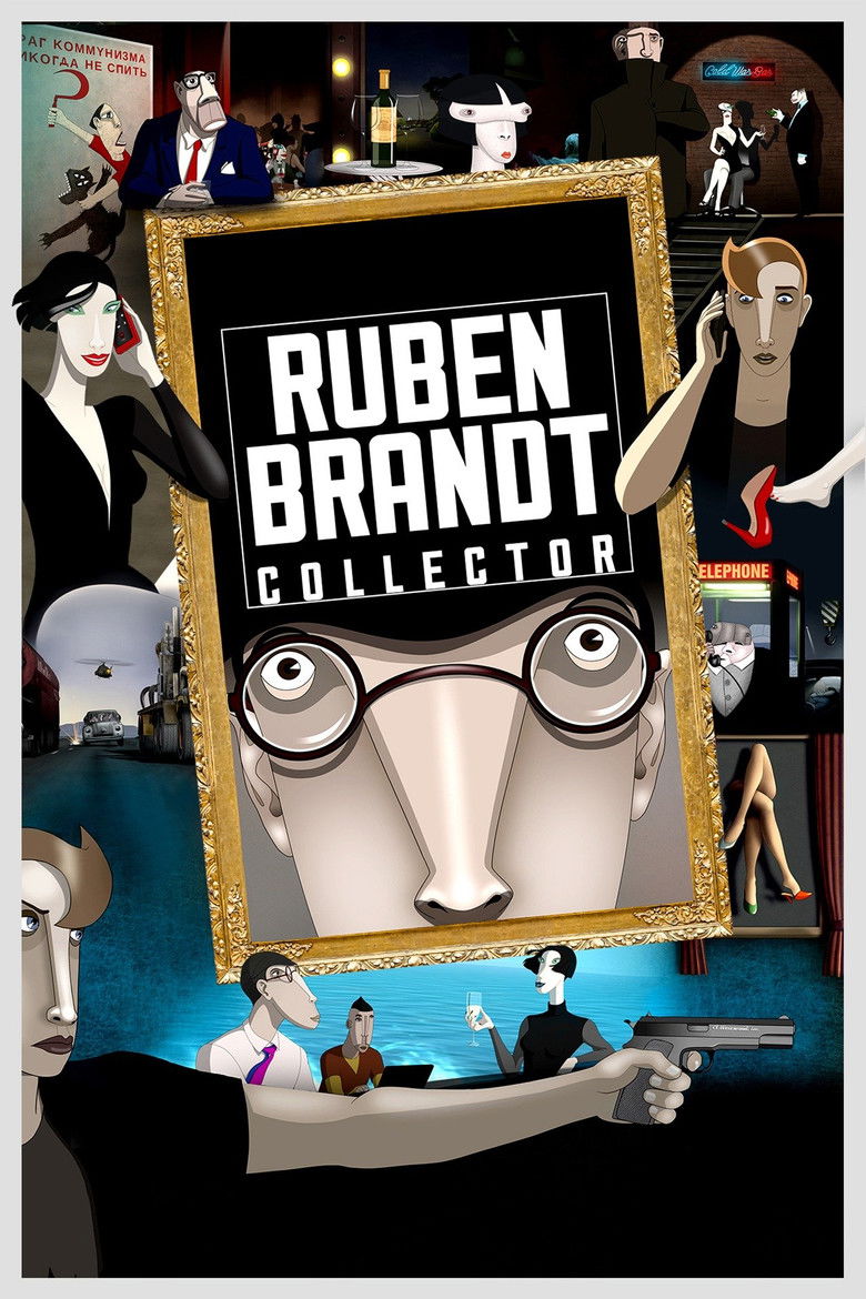 Ruben Brandt, Collector (2018) - film poster, directed by Milorad Krstić
