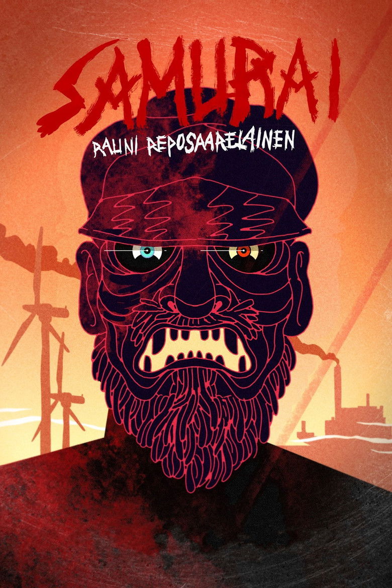 Samurai Rauni (2016) - film poster, directed by Mika Rättö