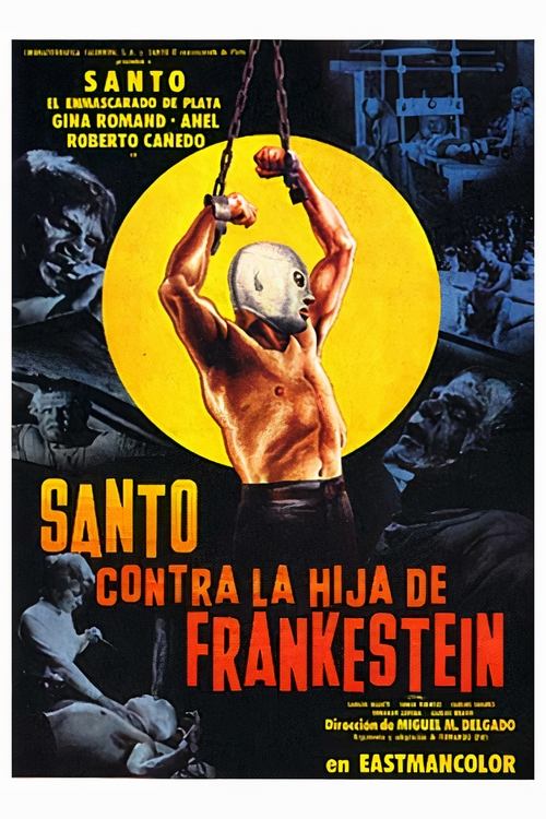 Santo vs. Frankenstein's Daughter (1972) - film poster