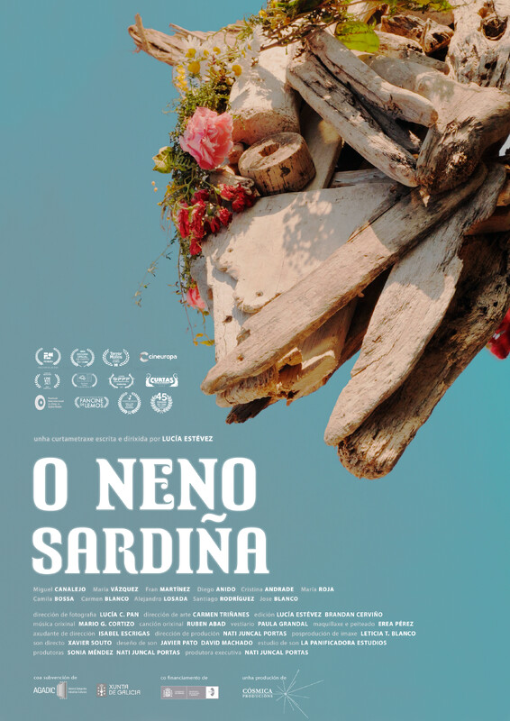 Sardine Boy (2022) - film poster, directed by Lucía Estévez