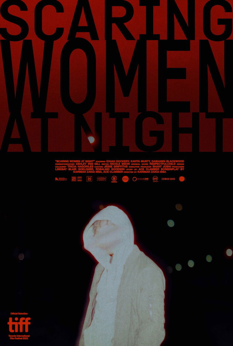 Scaring Women at Night (2022) — film poster, directed by Karimah Zakia Issa