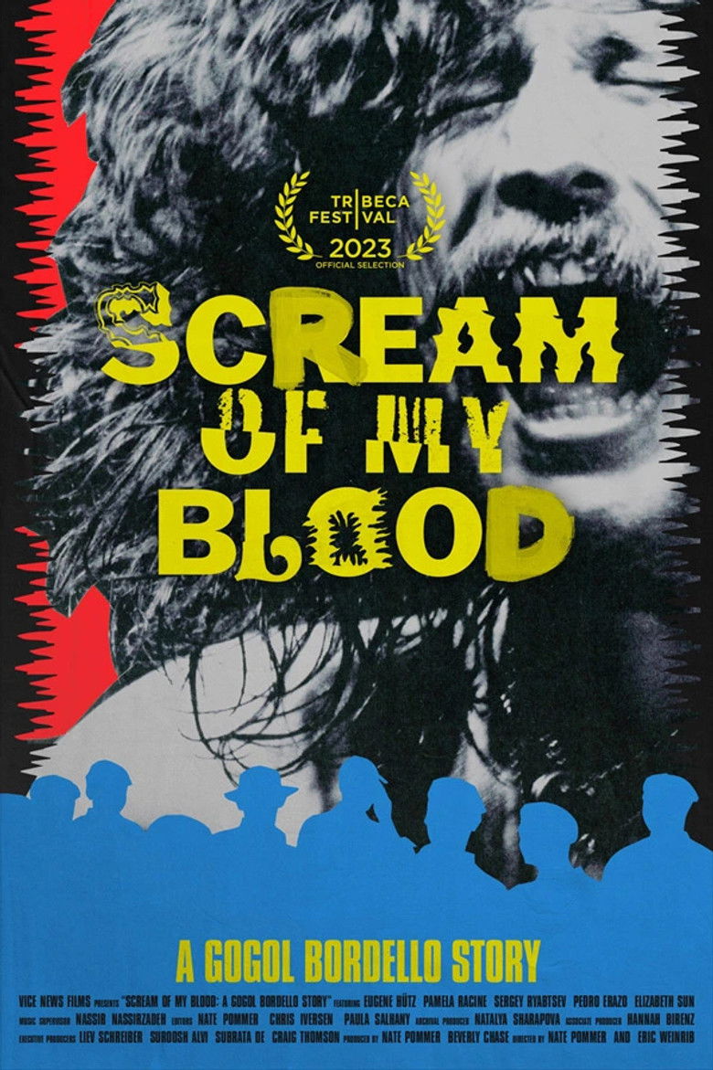 Scream of My Blood: A Gogol Bordello Story (2025) — film poster, directed by Nate Pommer