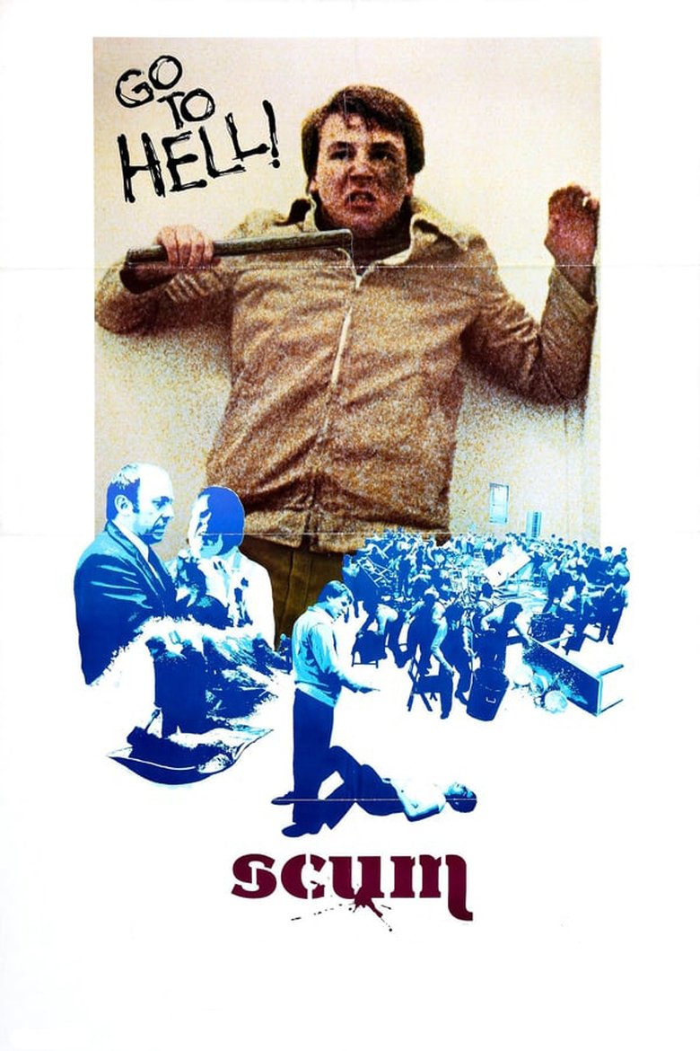 Scum (1979) - film poster, directed by Alan Clarke