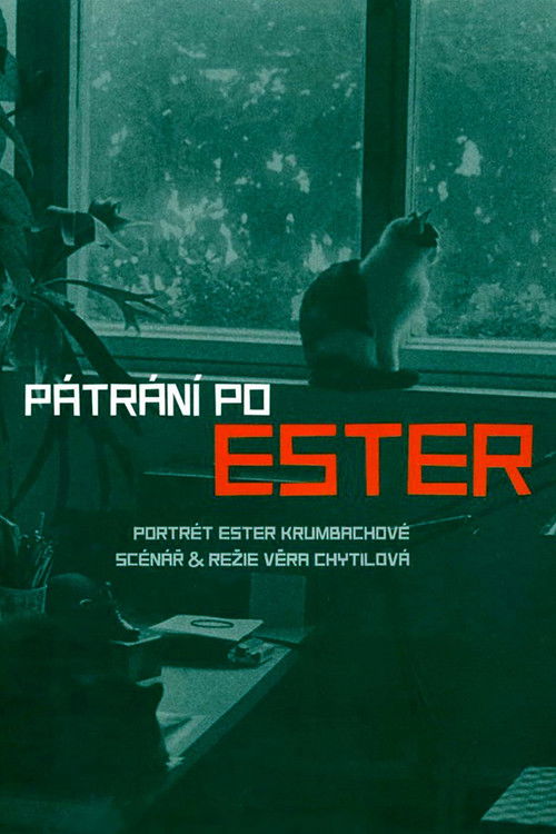 Searching for Ester (2005) — film poster, directed by Věra Chytilová