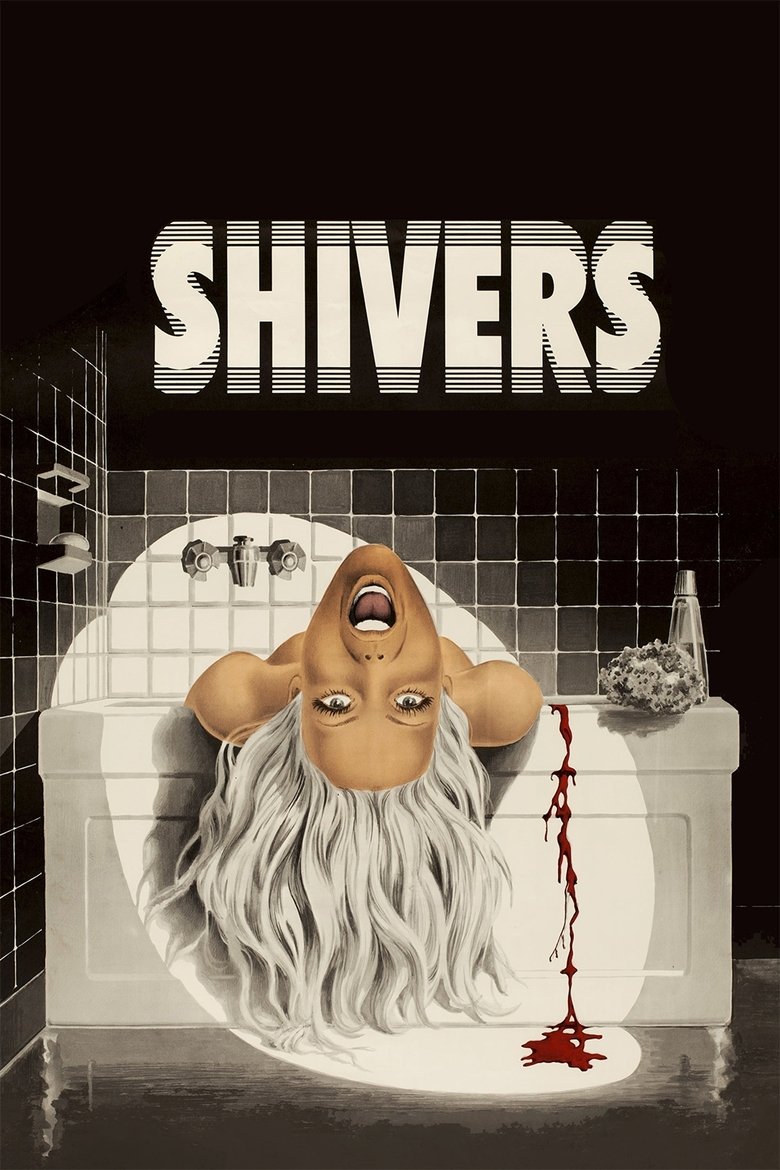 Shivers (1975) - film poster, directed by David Cronenberg