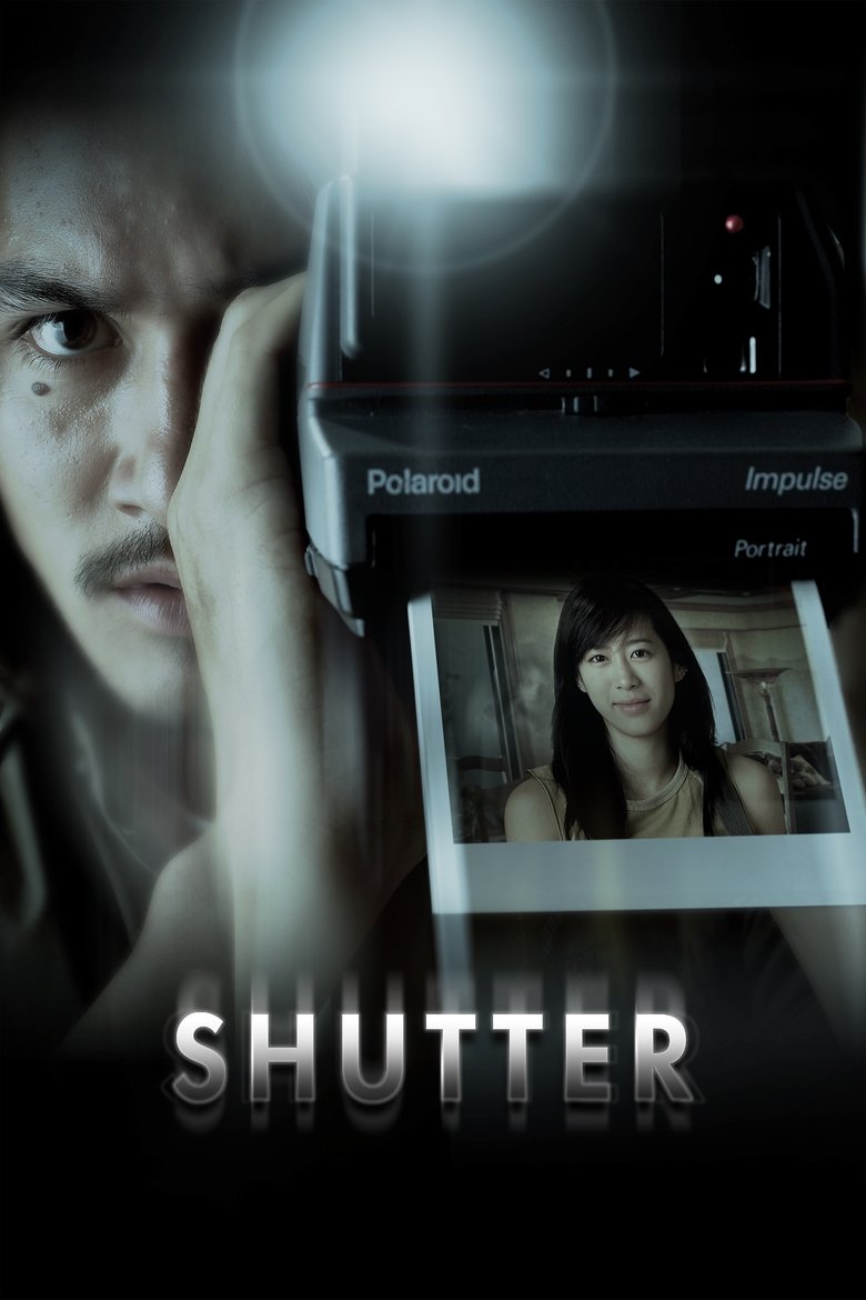 Shutter (2004) - film poster, directed by Parkpoom Wongpoom