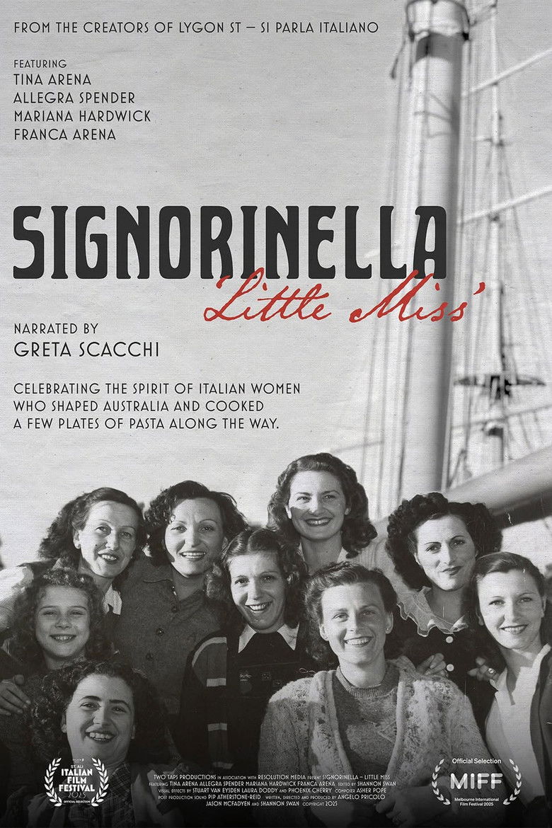 Signorinella: Little Miss (2025) - film poster, directed by Shannon Swan