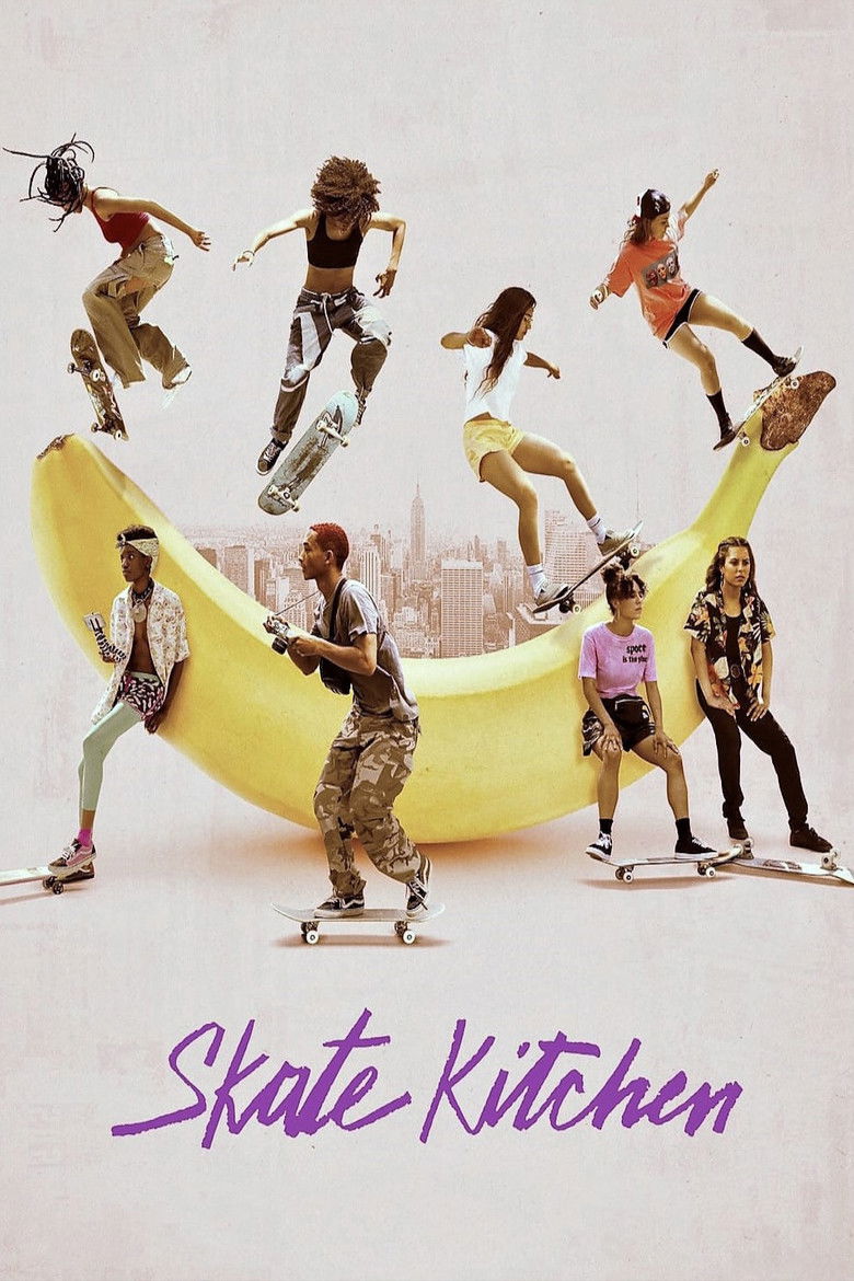 Skate Kitchen (2018) - film poster, directed by Crystal Moselle