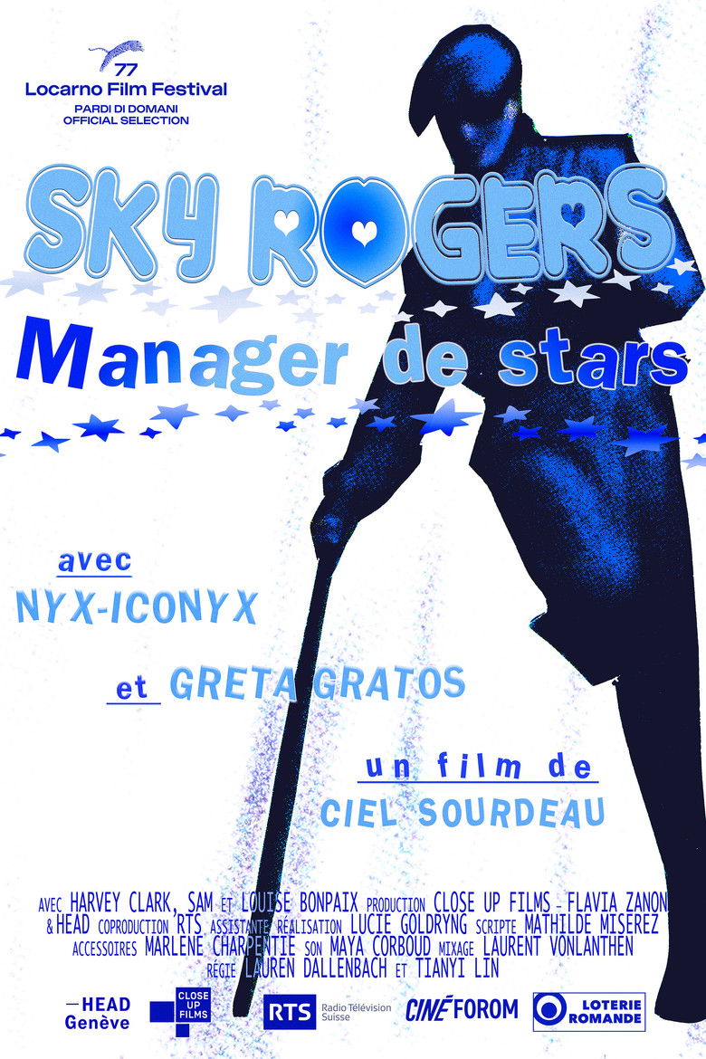 Sky Rogers: Manager to the Stars (2024) — film poster, directed by Ciel Sourdeau