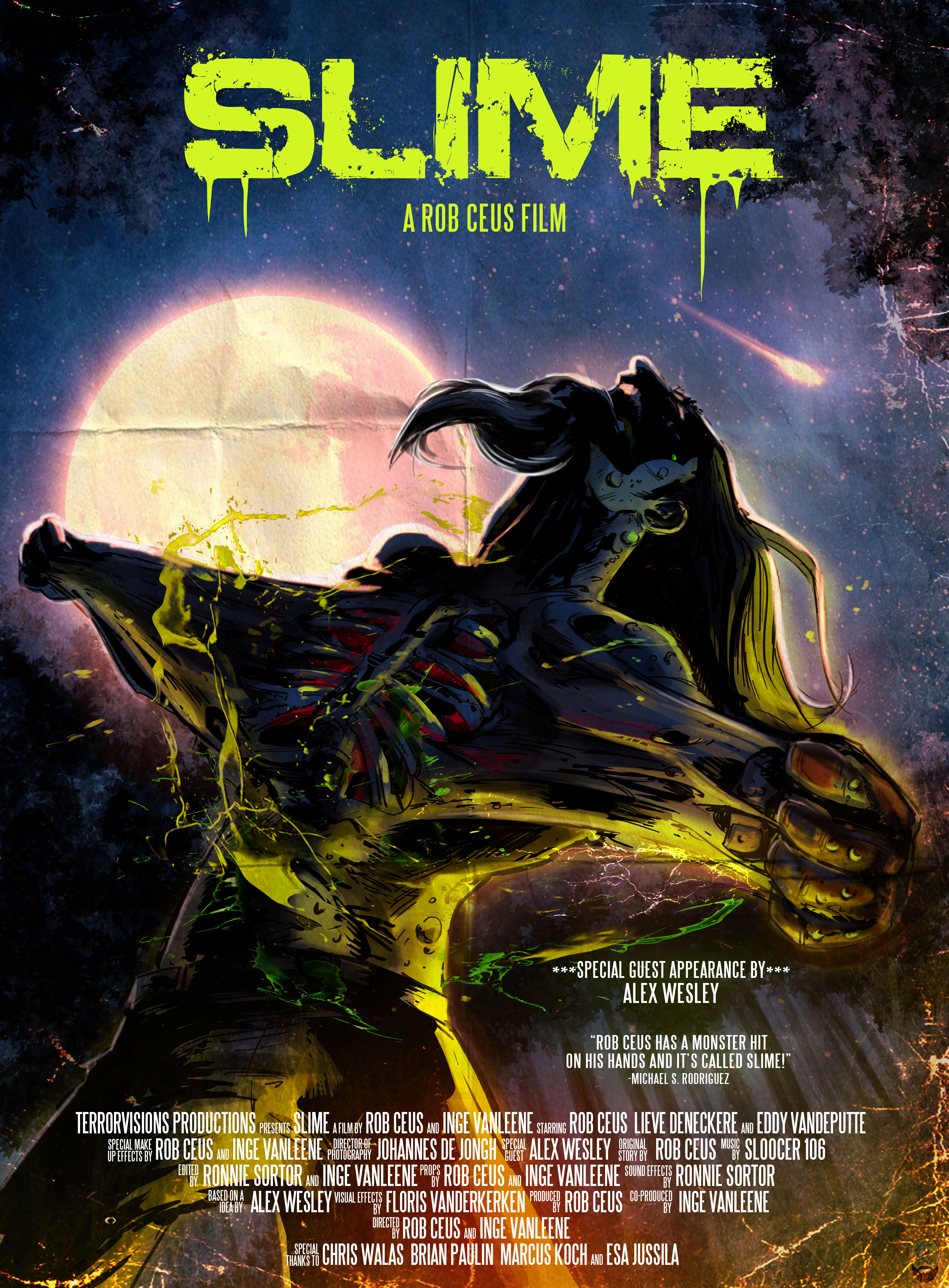 Slime (2017) - film poster, directed by Rob Ceus