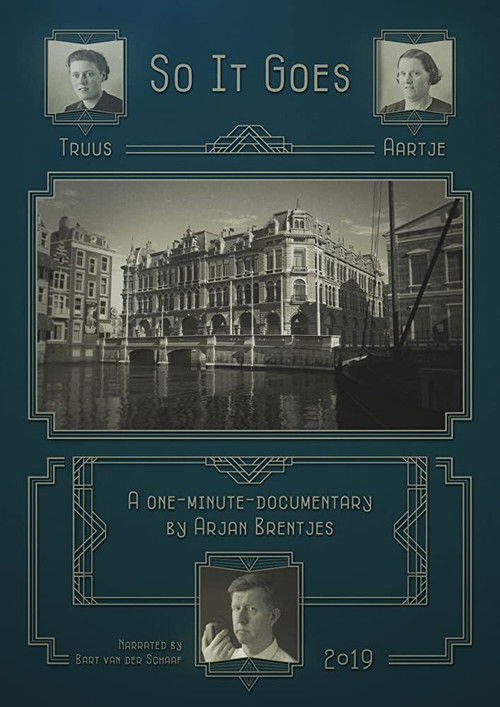 So It Goes (2019) — film poster, directed by Arjan Brentjes