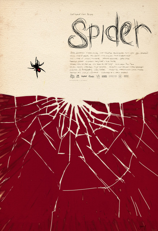 SPIDER (2007) - film poster, directed by Nash Edgerton
