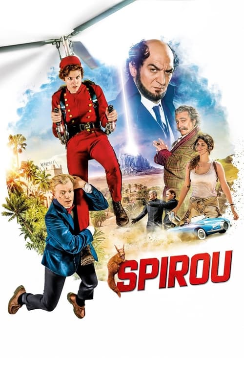Spirou & Fantasio's Big Adventures (2018) - film poster, directed by Alexandre Coffre