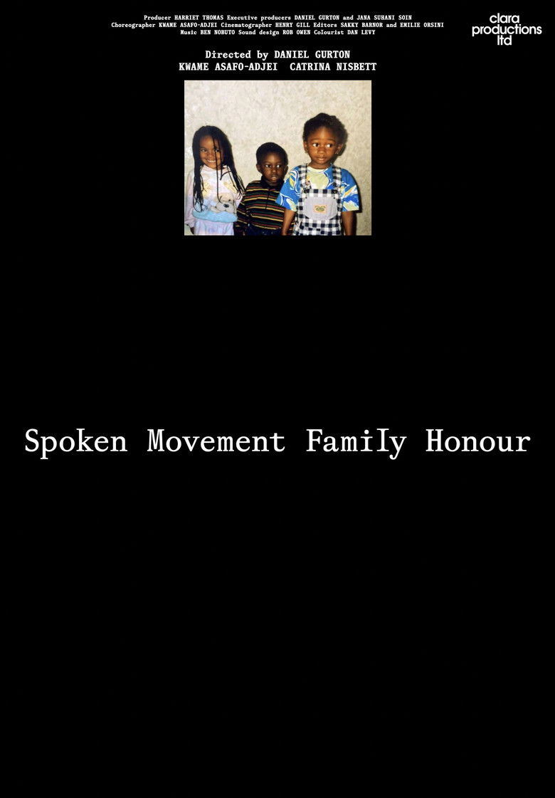 Spoken Movement Family Honour (2025) — film poster, directed by Daniel Gurton