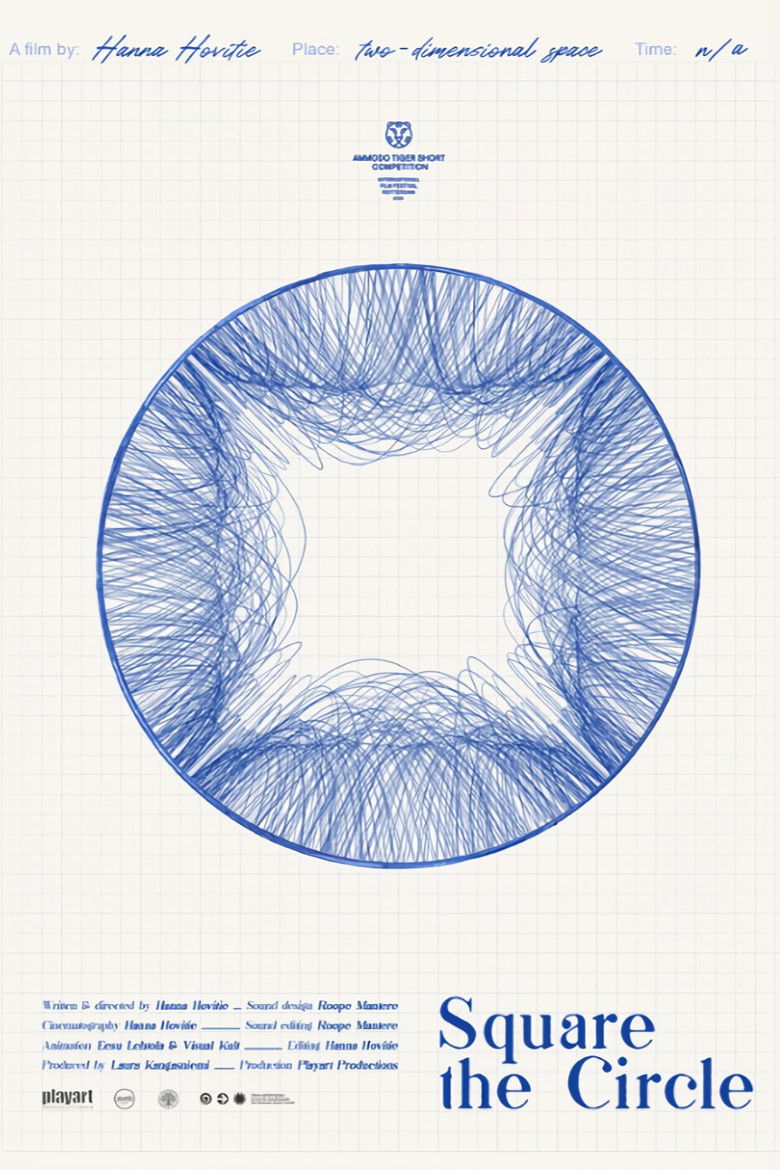 Square the Circle (2023) - film poster, directed by Hanna Hovitie