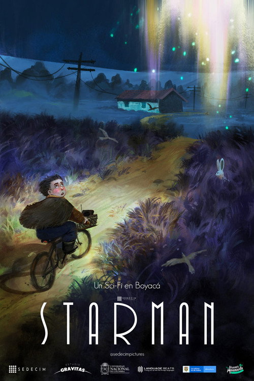 Starman (2022) - film poster, directed by Juan Pablo Sánchez