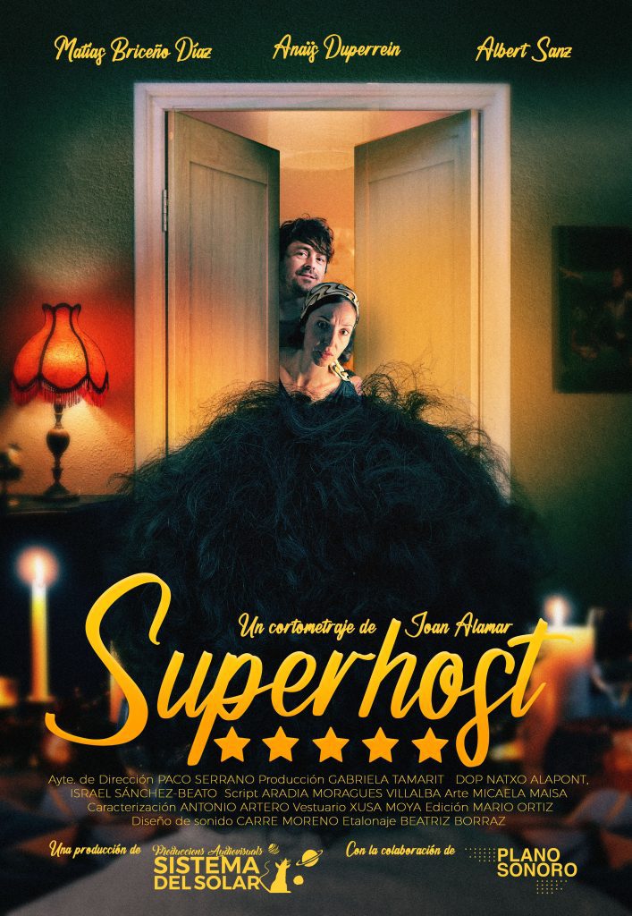 Superhost (2024) - film poster, directed by Joan Alamar
