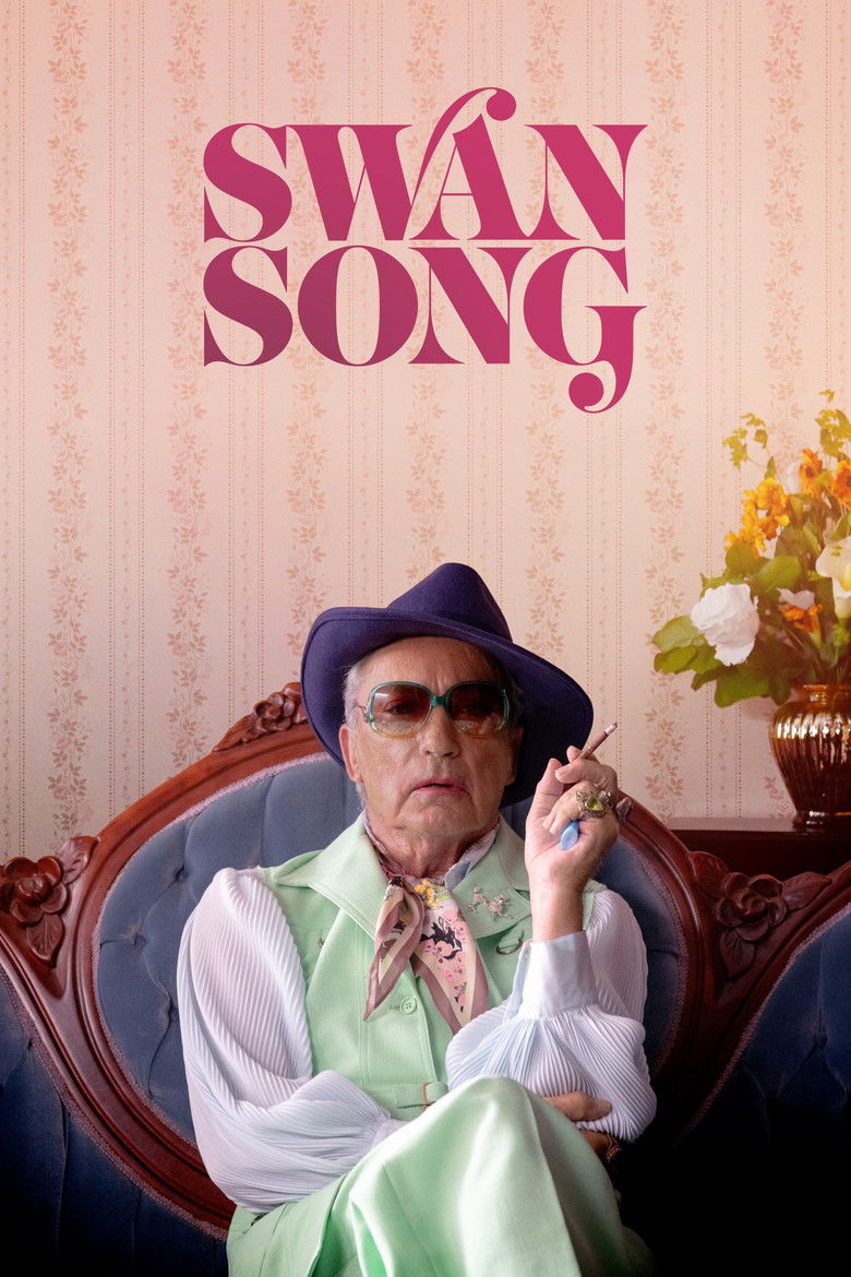 Swan Song (2021) - film poster, directed by Todd Stephens