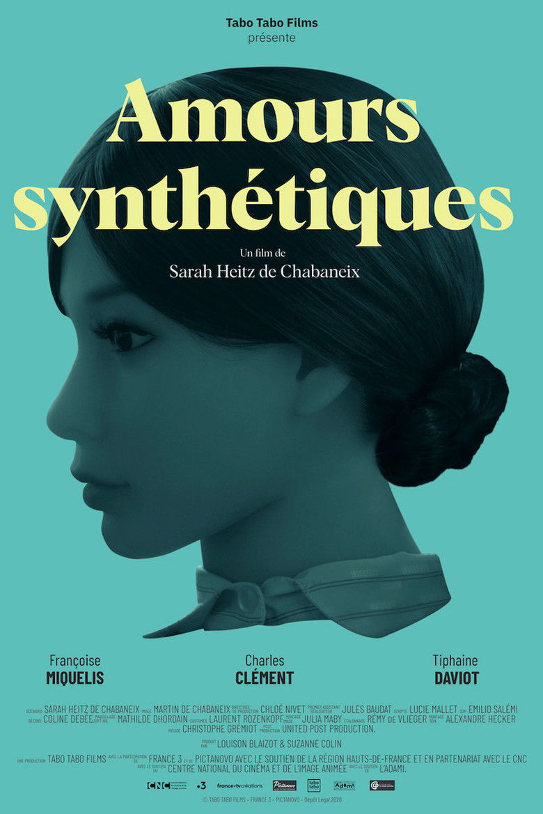 Synthetic Love (2020) - film poster, directed by Sarah Heitz de Chabaneix