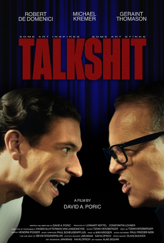 TALKSHIT (2026) - film poster, directed by David Poric