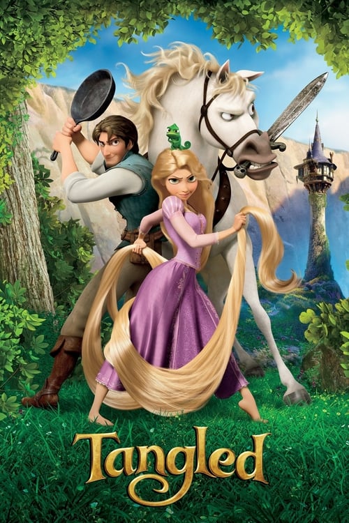 Tangled (2010) - film poster, directed by Byron Howard