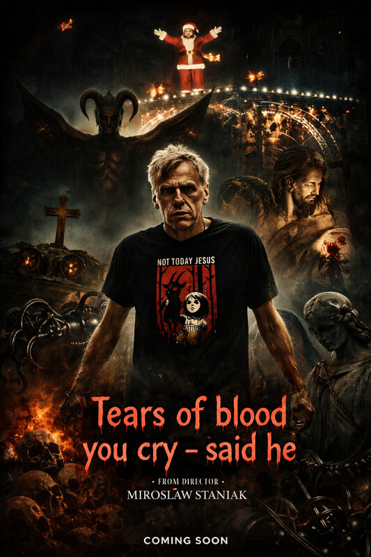Tears of blood you cry - said he
