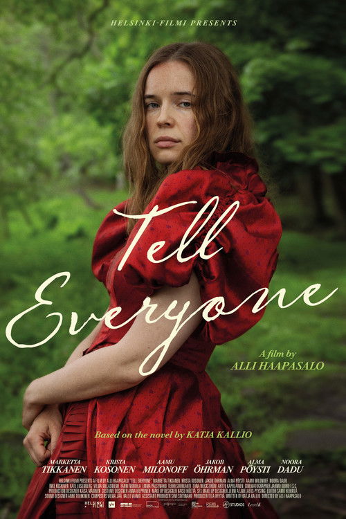 Tell Everyone (2026) - film poster, directed by Alli Haapasalo