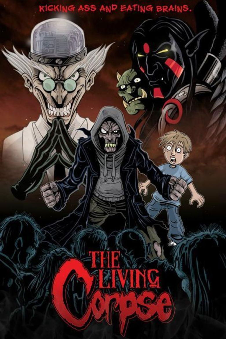 The Amazing Adventures of the Living Corpse (2012) — film poster, directed by Justin Paul Ritter