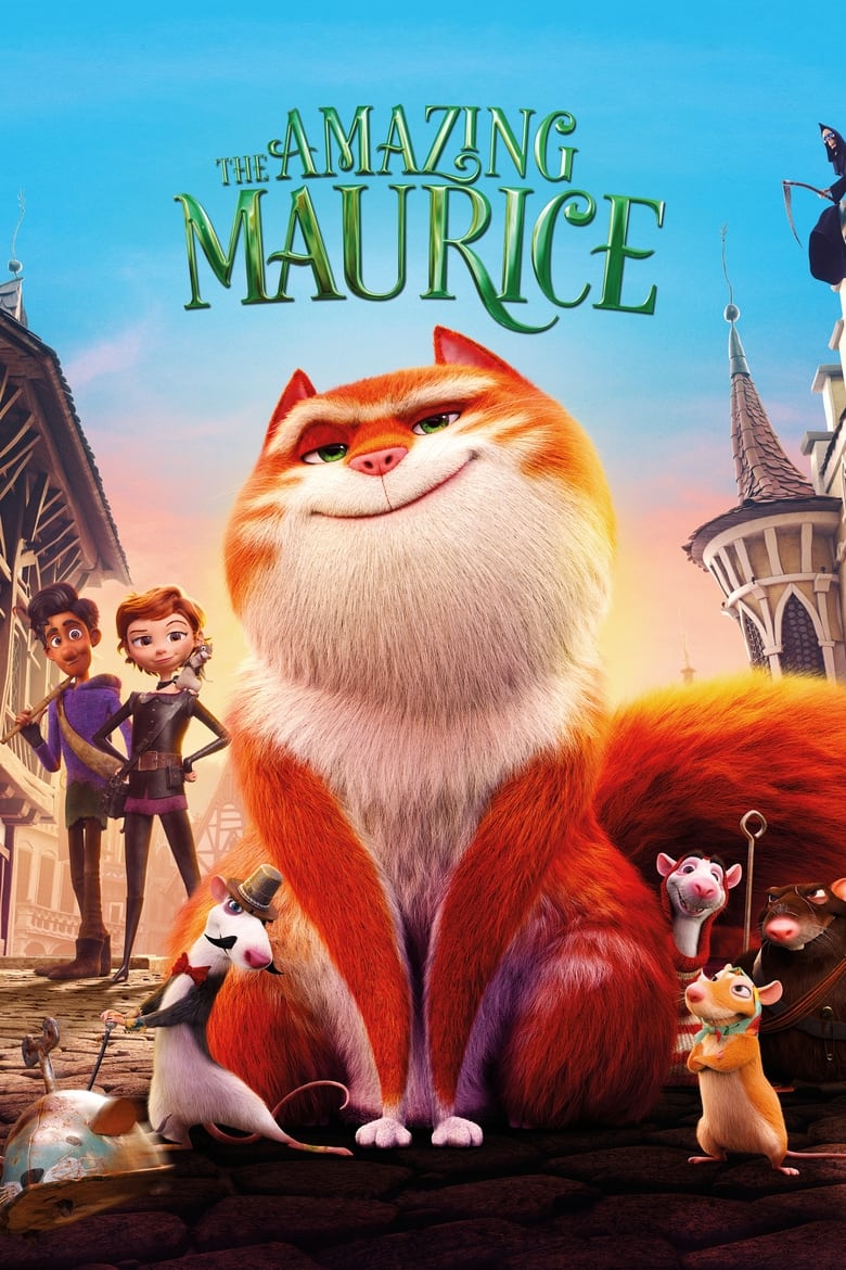 The Amazing Maurice (2022) — film poster, directed by Toby Genkel