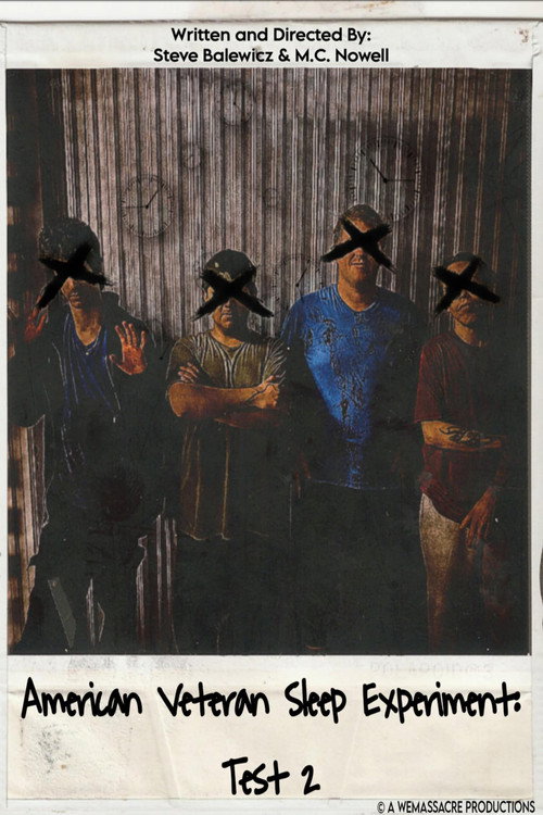 The American Veteran Sleep Experiment: Test 2 (2026) - film poster