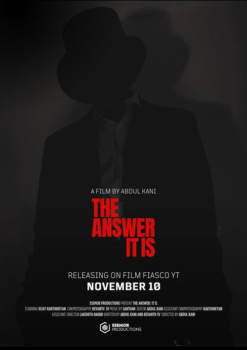 The Answer: It Is (2024) - film poster