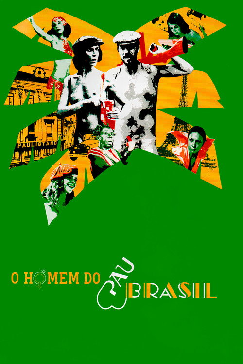 The Brazilwood Man (1982) - film poster, directed by Joaquim Pedro de Andrade