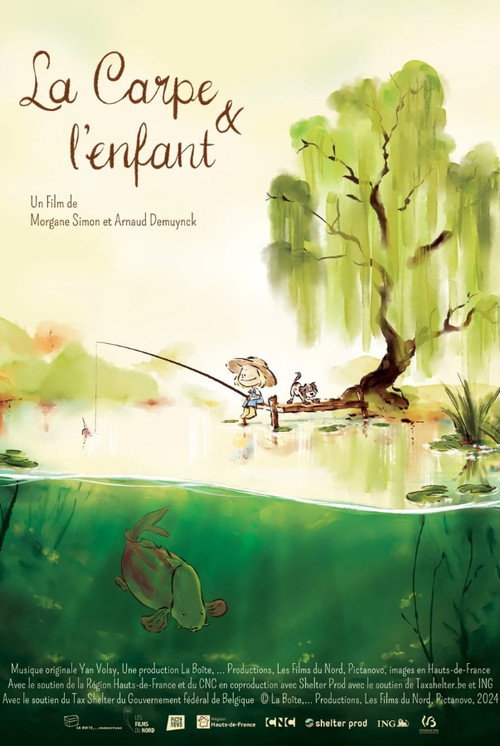 The Carp and the Child (2025) - film poster, directed by Arnaud Demuynck