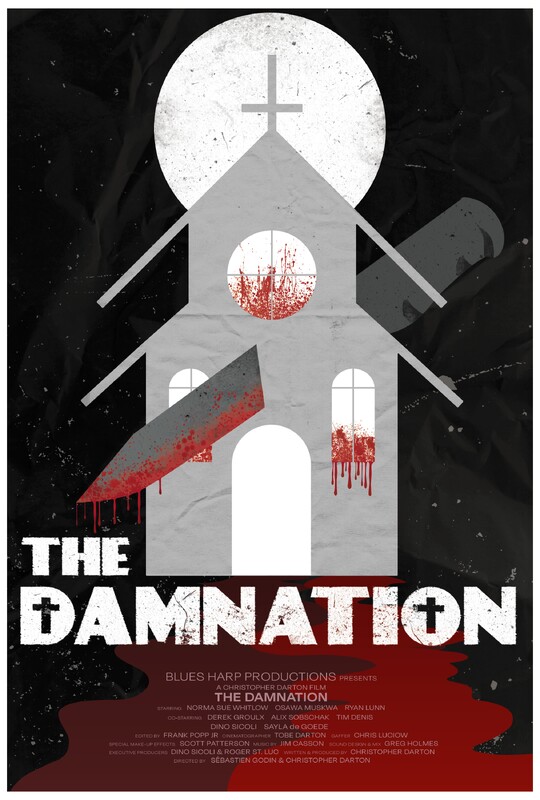 The Damnation  (2024) - film poster, directed by Christopher Darton