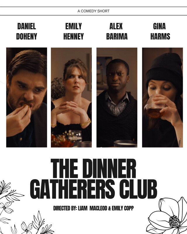 The Dinner Gatherers Club (2026) - film poster, directed by Emily Copp