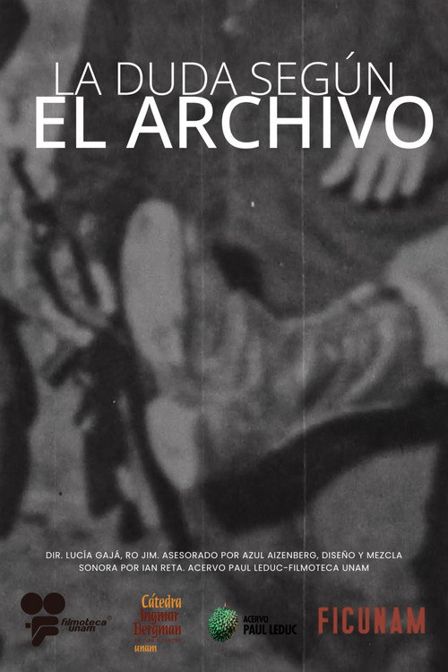The Doubt According to the Archives (2024) - film poster, directed by Lucía Gajá