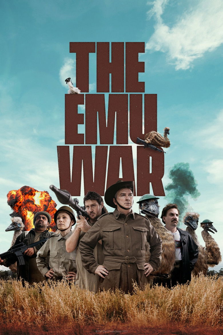 The Emu War (2023) - film poster, directed by Jay Morrissey