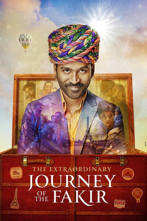 The Extraordinary Journey of the Fakir (2018) — film poster, directed by Ken Scott
