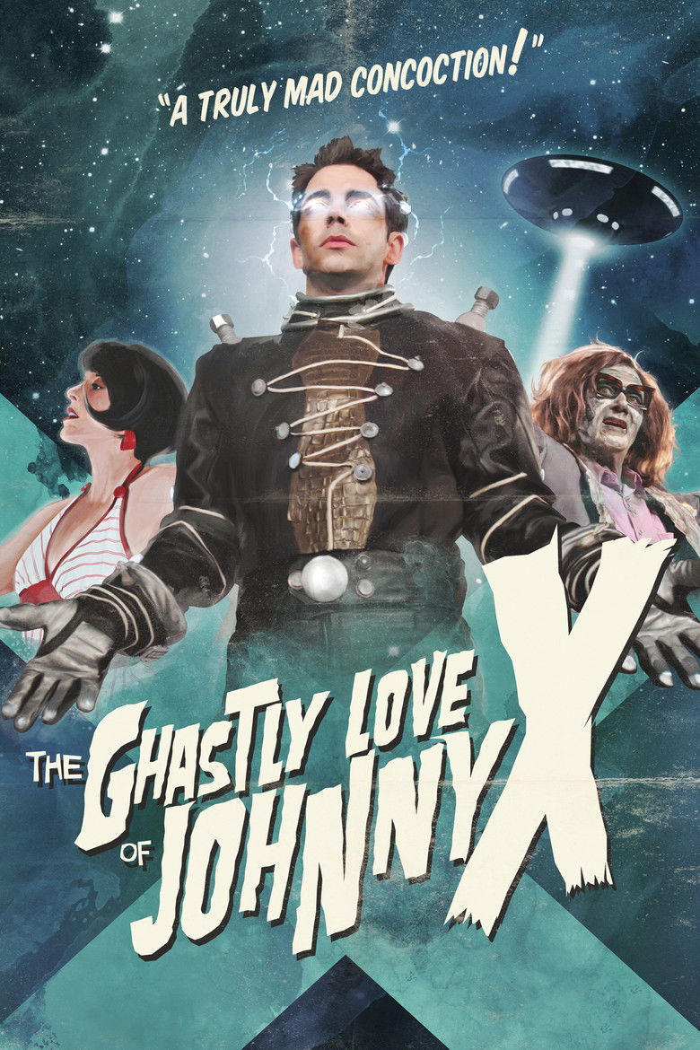 The Ghastly Love of Johnny X (2012) - film poster, directed by Paul Bunnell